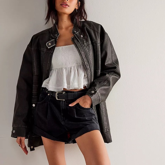 We The Free Pants - Free people Danni Shorts M